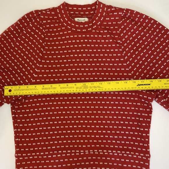 Madewell top. Super cute. Rust color. Size XXS. EUC. - Picture 6 of 7